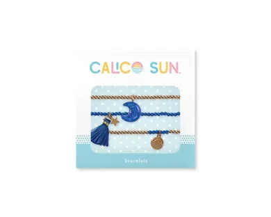 Calico Sun, Sophia, zestaw bransoletek, księżyc, 3 szt.