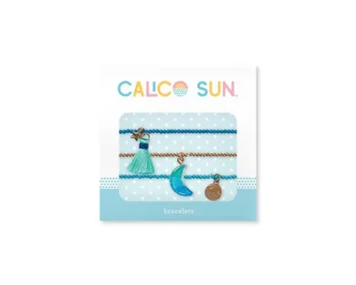 Calico Sun, zestaw bransoletek, księżyc, ombre, 3 szt.