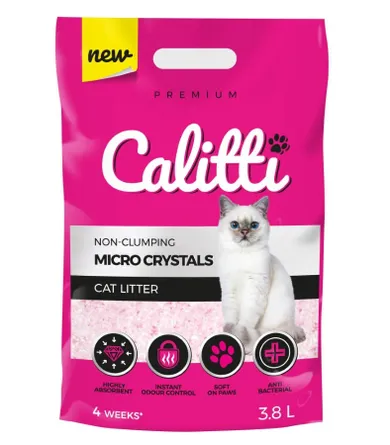 Calitti, Micro Crystals, żwirek silikonowy, 3,8 l