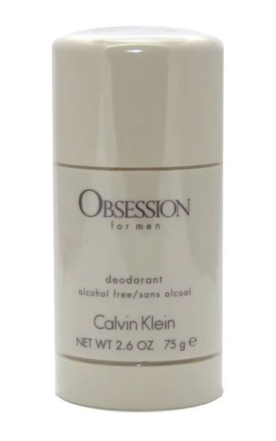 Calvin Klein, Obsession for men, perfumowany dezodorant w sztyfcie, 75g