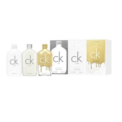 Calvin Klein, Travel Exclusive, zestaw, CK One Gold, woda toaletowa, 50 ml + CK One, woda toaletowa, 50 ml + CK All, woda toaletowa, 50 ml