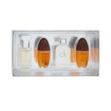 Calvin Klein, Women Classic, zestaw: Eternity, woda perfumowana, spray, 15 ml + CK One, woda toaletowa, spray, 15 ml + Obssesion, woda perfumowana, spray, 2-15 ml