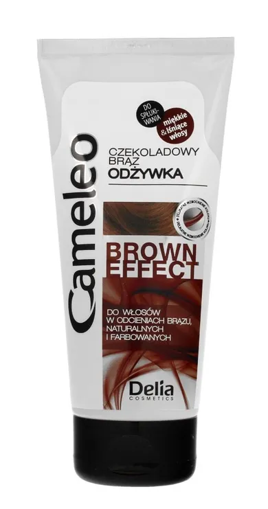 Cameleo, Brown Effect, odżywka do włosów, brązowa, 200 ml