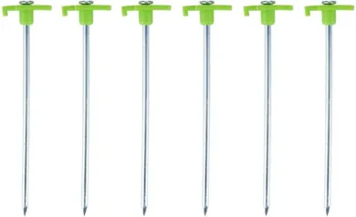 Camp Active, śledzie do namiotu, metalowo-plastikowe, 19 cm, 6 szt.