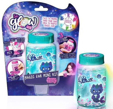 Canal Toys, So Glow, Magiczny, świecący słoik, brokat, konfetti, LED, zestaw kreatywny