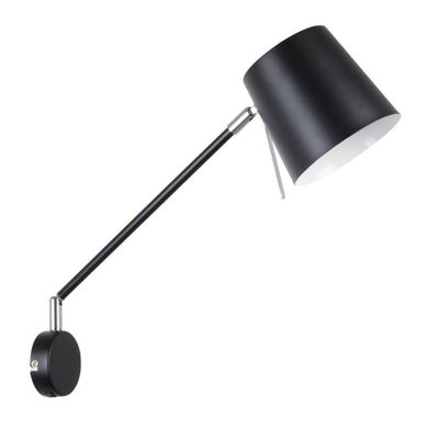 Candellux Lighting, Killy kinkiet, 1-40W, E27, czarny matowy, lampa ścienna