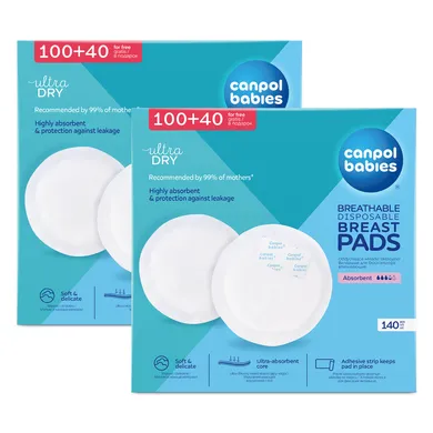 Canpol babies, wkładki laktacyjne samoprzylepne, 2-140 szt.