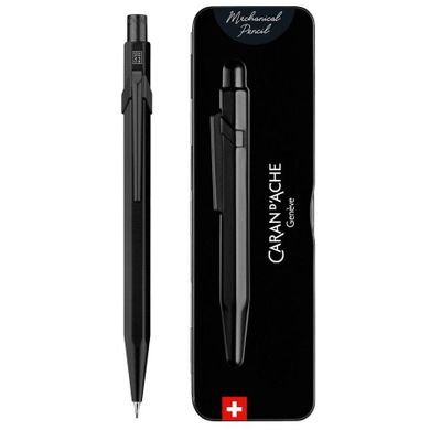 Caran d’Ache, ołówek HB, mechaniczny, 7 mm, czarny