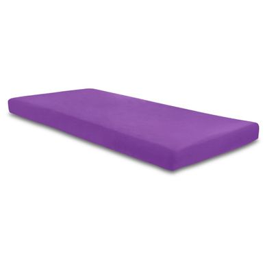 Carbotex, prześcieradło jersey z gumką, lawenda, 200-220 cm