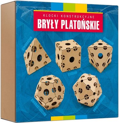 Cardblocks, Bryły platońskie, kartonowe klocki konstrukcyjne