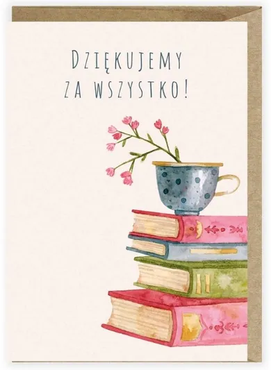 Cardie, kartka dla nauczyciela, Książki