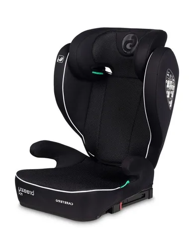 Caretero, Breezy Fix, fotelik samochodowy 2w1, podstawka, fix black, 100-150 cm