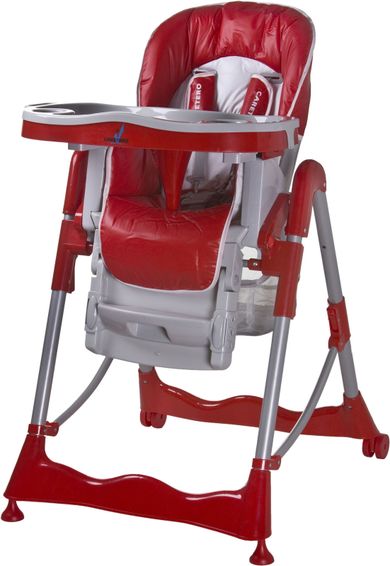 Caretero, Magnus Classic, krzesełko do karmienia, Red