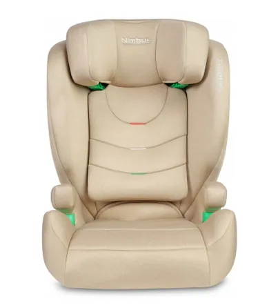 Caretero, Nimbus i-Size, fotelik samochodowy, podstawka, camel, 100-150 cm