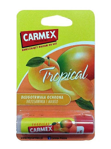 Carmex, pomadka ochronna w sztyftcie, Tropical, 4,25g