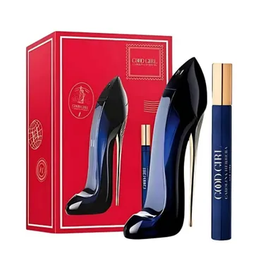 Carolina Herrera, Good Girl, zestaw: woda perfumowana, spray, 80 ml + woda perfumowana, spray, 10 ml