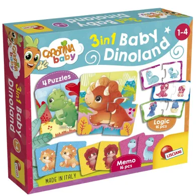 Carotina Baby, Dinoland, gra edukacyjna