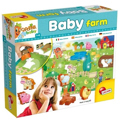 Carotina Baby, Farma, puzzle, 18 elementów