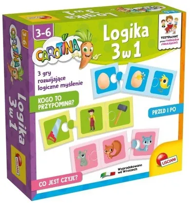 Carotina, Logika 3w1, gry logiczne