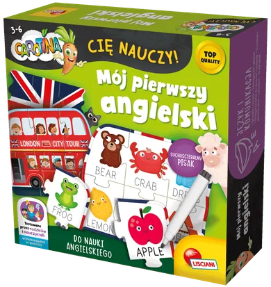 Carotina, Mój pierwszy angielski, gra edukacyjna