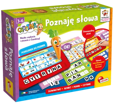 Carotina, Poznaję słowa, gra edukacyjna