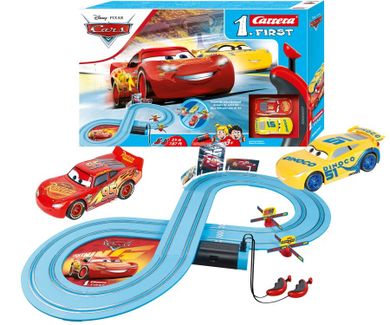 Carrera, Disney, Tor First Cars, Race of Friends, tor wyścigowy, samochody, 2,4 m