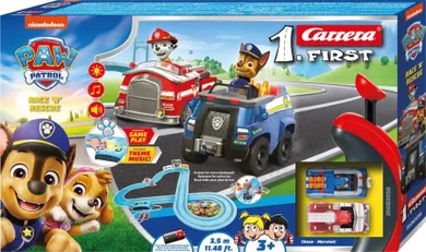 Carrera First, Psi Patrol, Race 'N' Rescue, tor wyścigowy z autami, 3,5m