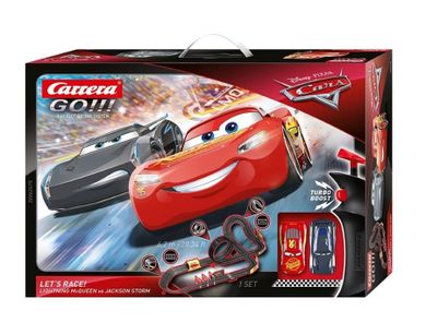 Carrera GO!!! Disney, Auta, Let's Race! tor wyścigowy z autami, 6,2 m