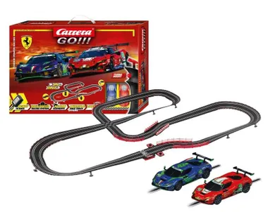 Carrera Go, Ferrari Power Racing, tor wyścigowy z pojazdami, 8,6m