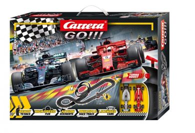 Carrera GO!!! Speed Grip, tor wyścigowy z pojazdami, 5,3 m
