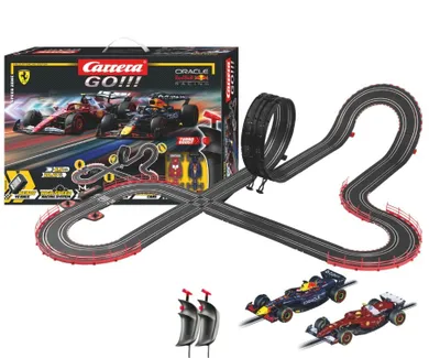 Carrera Go, Speed Zone, tor wyścigowy z pojazdami, 6,3m