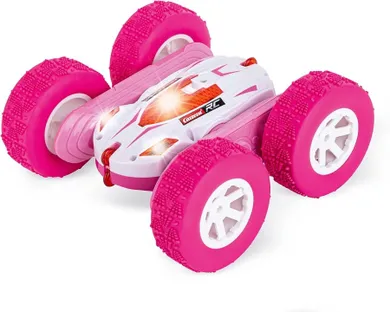 Carrera, Mini Turnator, samochód kaskaderski, pojazd zdalnie sterowany, pink, 1:24