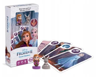 Cartamundi, Kraina Lodu 2, gra karciana z figurkami Anny i Svena, Kwartet