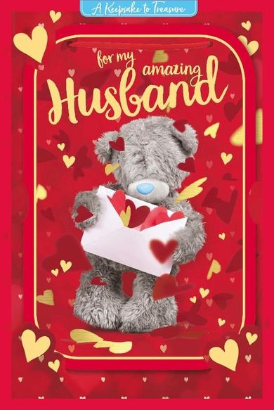 Carte Blanche, karnet holograficzny 3D, for my amazing husband