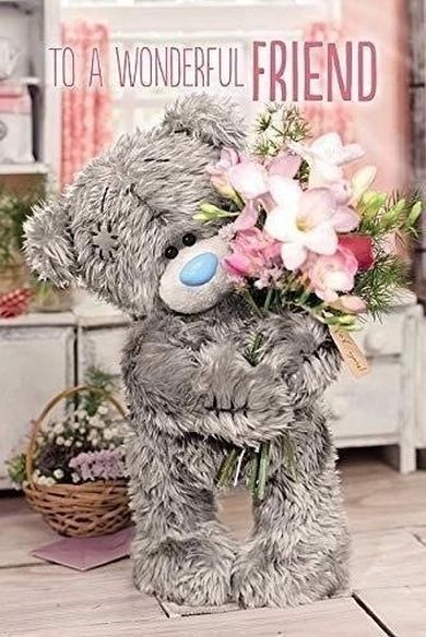 Carte Blanche, karnet holograficzny 3D, to a wonderful friend