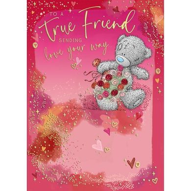Carte Blanche, kartka okolicznościowa, To a true friend