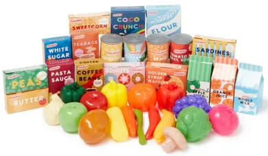 Casdon, zakupy spożywczedla dzieci, 36 elementów