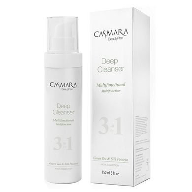 Casmara, Cleanser 3in1 Deep Cleansing, żel do mycia twarzy, 150 ml