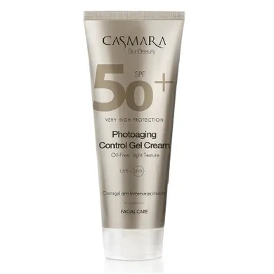 Casmara, SunBeauty Photoaging Control Gel Cream SPF50+, żelowy krem do twarzy z filtrem, 50 ml