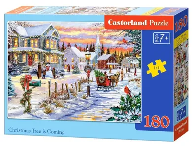 Castor, Christmas Tree is Coming, puzzle, 180 elementów