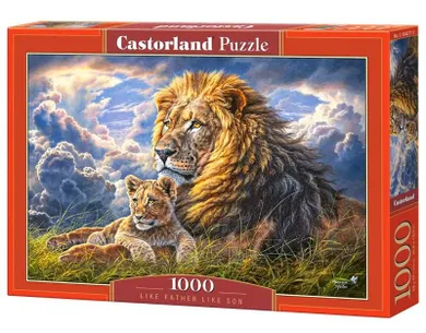 Castor, Like father like son, puzzle, 1000 elementów