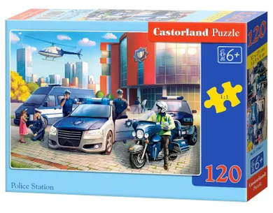 Castor, Police Station, puzzle, 120 elementów