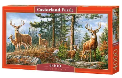 Castor, Royal Deer Family, puzzle, 4000 elementów