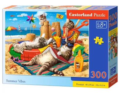 Castor, Summer Vibes, puzzle, 300 elementów