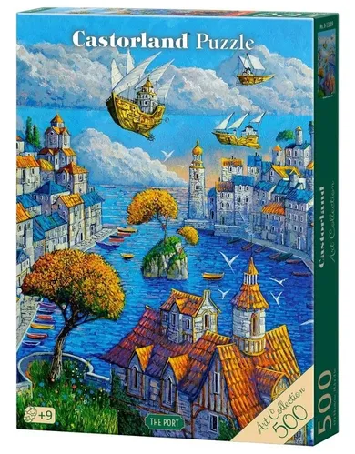 Castorland, Art Collection, The Port, puzzle, 500 elementów