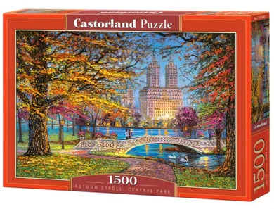 Castorland, Autumn Stroll Centtral Park, puzzle, 1500 elementów