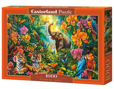 Castorland, Blooming Jungle, puzzle, 1000 elementów