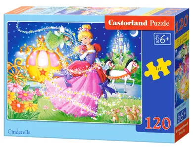 Castorland, Cinderella, puzzle, 120 elementów