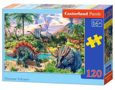 Castorland, Dinosaur Volcanos, puzzle