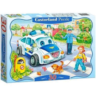 Castorland, Droga do szkoły, puzzle, 30 elementów